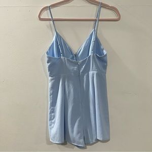 Blue Blush romper